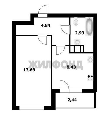 
  Продается 1-комн. квартира, 32.3 м², ЖК На Покатной, дом 2
. Фото 14.