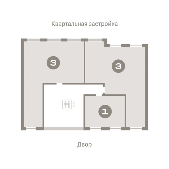 
  Продается 3-комн. квартира, 86.6 м², ЖК Европейский берег, дом 49
. Фото 1.