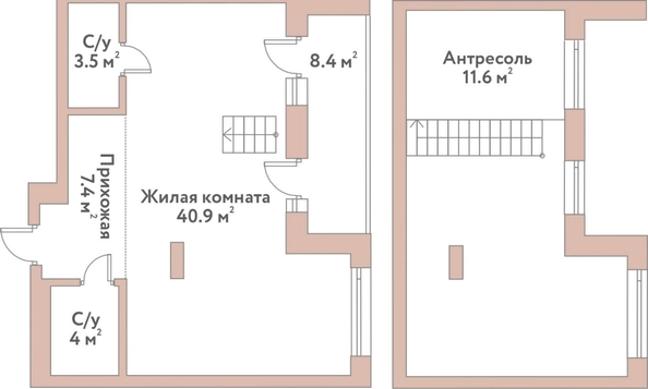 
  Продается 1-комн. квартира 67.4 м², в ЖК Флора и Фауна, 18а. Фото 2.