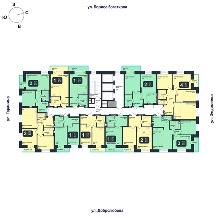 
  Продается студия, 28.1 м², ЖК Никольский парк, дом 6
. Фото 1.