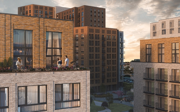 
  Продается студия, 36.6 м², ЖК Зеленый город, дом 1
. Фото 4.