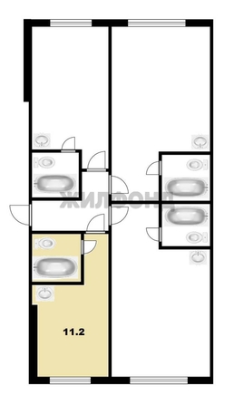 
  Продается студия, 11 м², Адриена Лежена ул, д. 30/1
. Фото 2.