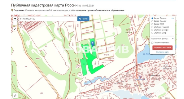 
  Продается земельный участок, 1279 соток, станция Мочище
. Фото 8.