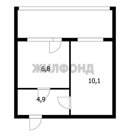 
  Продается 2-комн. квартира, 30 м², Станционная ул, д. 50/1
. Фото 5.
