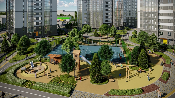
  Продается 3-комн. квартира, 58.7 м², ЖК Никольский парк, дом 6
. Фото 7.