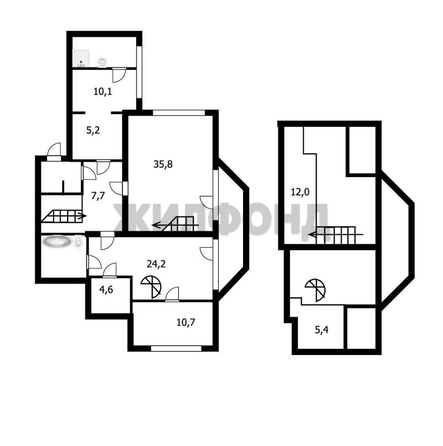 
  Продается 4-комн. квартира, 217.9 м², Галущака ул, д. 9
. Фото 66.