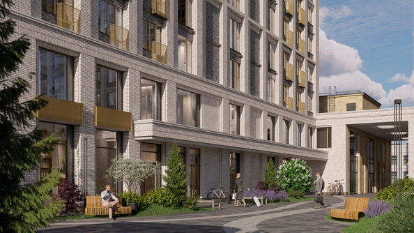 
  Продается 1-комнатный апартамент, 37.31 м², АК Land Lord (Ленд Лорд), башня А
. Фото 4.