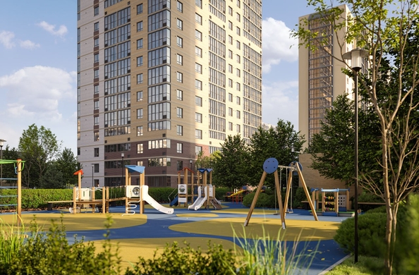 
  Продается 1-комн. квартира 37.37 м², в ЖК Квартал на Игарской, дом 2 мон. Фото 1.