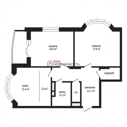 
  Продается 2-комн. квартира, 70.2 м², Ельцовская ул, д. 6/4
. Фото 28.