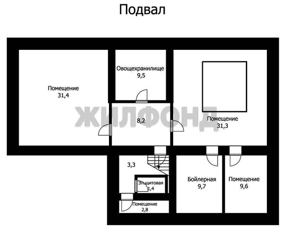 
  Продается дом, 460 м², дачный поселок Мочище
. Фото 30.