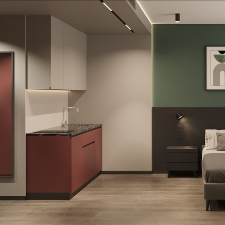 
  Продается апартамент, 25.96 м², АК АЭРОН, секция В
. Фото 4.