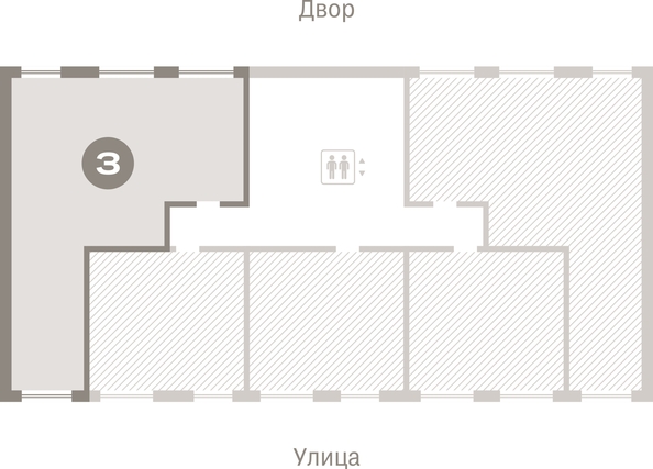 
  Продается 3-комн. квартира, 84.9 м², ЖК Лебедевский квартал, дом 1
. Фото 3.