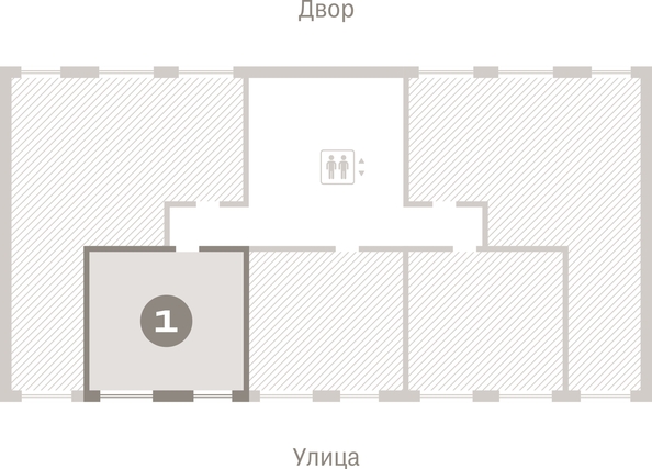 
  Продается 1-комн. квартира, 41.8 м², ЖК Лебедевский квартал, дом 1
. Фото 3.