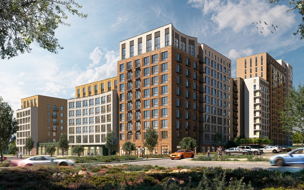 
  Продается 1-комн. квартира, 42.7 м², ЖК Зеленый город, дом 1
. Фото 8.