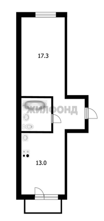 
  Продается 1-комн. квартира, 39.3 м², Кубовая ул, д. 96/4
. Фото 13.