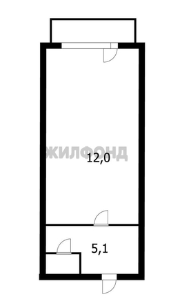 
  Продается комната 12 м². Фото 1.