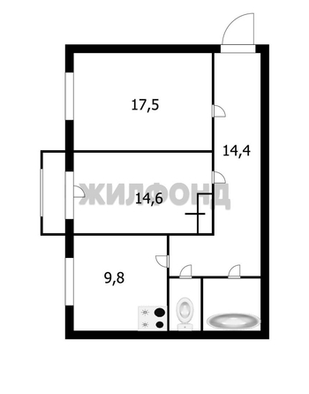 
  Продается комната 17.5 м². Фото 7.