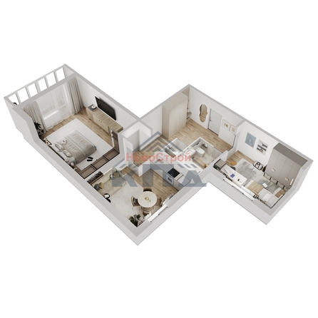 
  Продается 2-комн. квартира 75.78 м², в ЖК Два поэта. Фото 3.