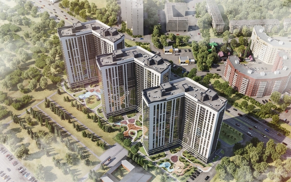 
  Продается 1-комн. квартира 50.36 м², в ЖК Сакура парк, дом 3. Фото 3.