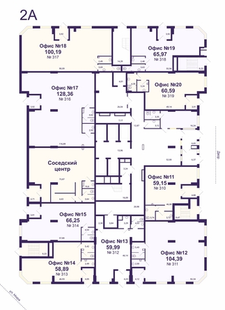 
  Продается универсальное помещение 58.89 м², в ЖК Астон. Шесть звёзд, 1. Фото 1.