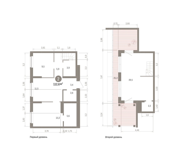 
  Продается 3-комн. квартира 110.7 м², в ЖК Пшеница, дом 4. Фото 1.