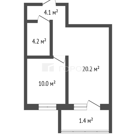 
  Продается 1-комн. квартира 50 м². Фото 14.