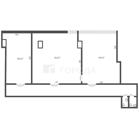 
  Сдается универсальное помещение 135 м². Фото 16.