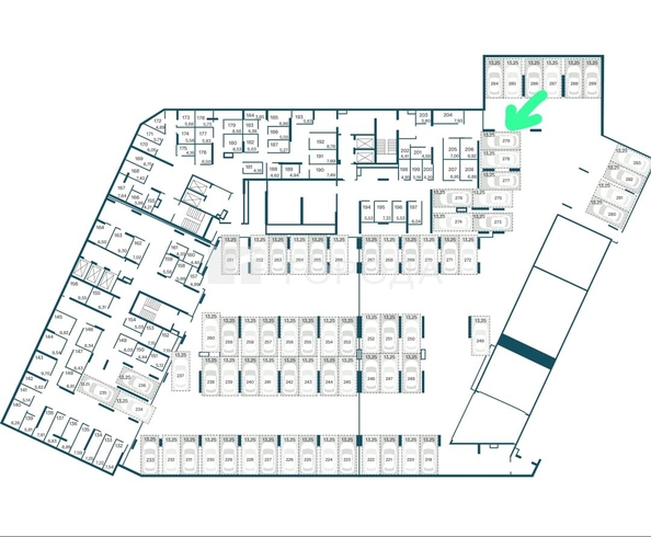 
  Продается парковка 13.3 м², в ЖК Сакура парк, дом 1. Фото 7.