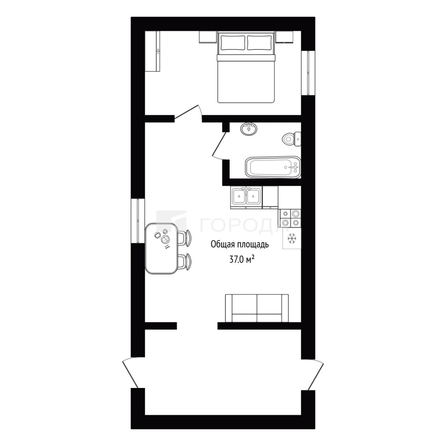 
  Продается дом 37 м². Фото 19.