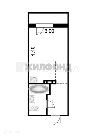 
  Продается студия 19.8 м². Фото 2.