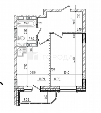 
  Продается 1-комн. квартира 41.8 м². Фото 4.