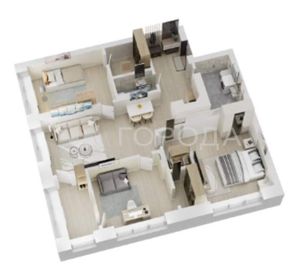 
  Продается 3-комн. квартира 84.83 м². Фото 19.