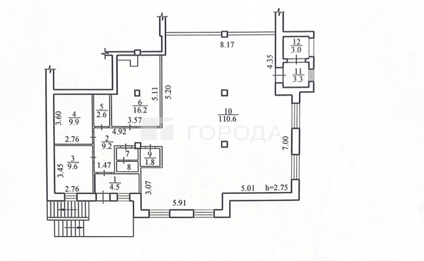 
  Сдается торговая площадь 173.2 м². Фото 31.
