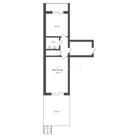 
  Продается офис 72.1 м², в ЖК АТОМ. Фото 2.