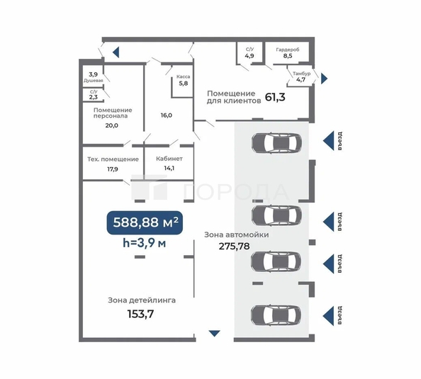 
  Продается автосервис 588.88 м². Фото 5.