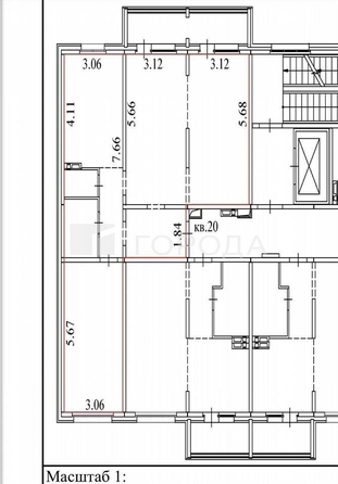 
  Продается 3-комн. квартира 81.7 м², в ЖК Революция. Фото 24.