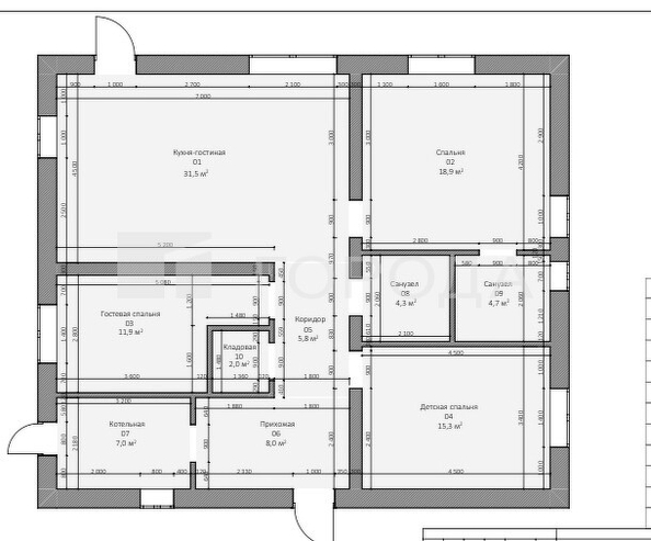 
  Продается дом 110 м². Фото 9.
