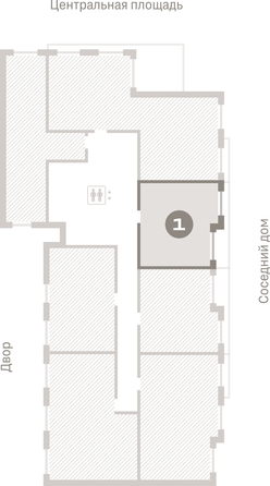 
  Продается 1-комн. квартира 43.1 м², в ЖК Европейский берег, дом 46. Фото 3.
