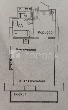 
  Продается студия 34.5 м², в ЖК Расцветай на Зорге, дом 1 . Фото 6.