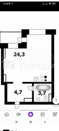 
  Продается студия 33 м², в ЖК На Тульской, 1 этап. Фото 11.