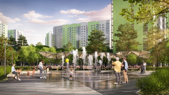 
  Продается 1-комн. квартира 43.52 м², в ЖК Эко-квартал на Кедровой, дом 5. Фото 5.