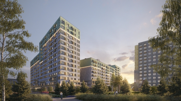 
  Продается 2-комн. квартира 52.2 м², в  Природные кварталы Сибирия. Фото 2.