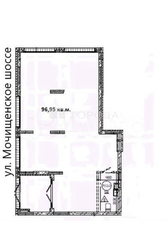 
  Продается торговая площадь 96.9 м², в ЖК Авиатор, дом 1-1. Фото 2.