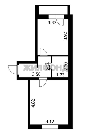
  Продается 2-комн. квартира 43.2 м². Фото 15.
