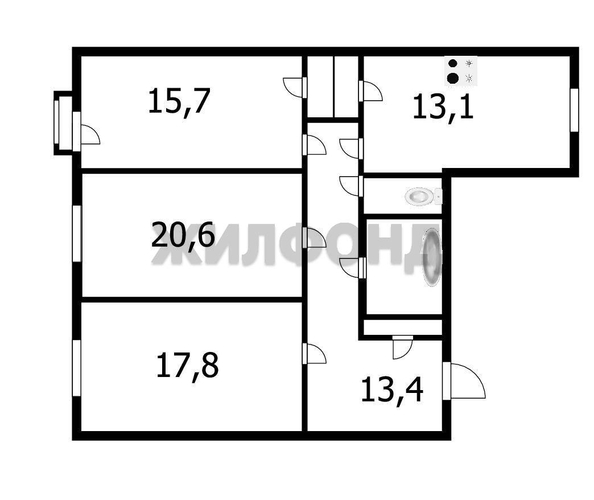 
  Продается 3-комн. квартира 91.2 м². Фото 21.