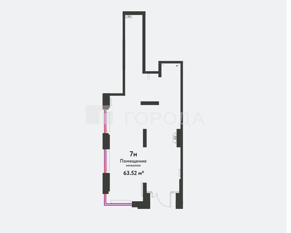 
  Продается универсальное помещение 63.52 м². Фото 3.