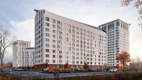 
  Продается 1-комн. квартира 35.1 м², в ЖК 12 дворов, дом 2. Фото 3.