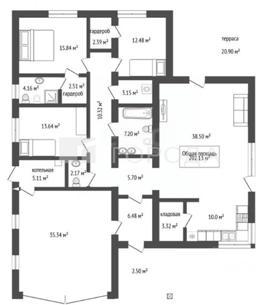 
  Продается дом 200 м². Фото 50.