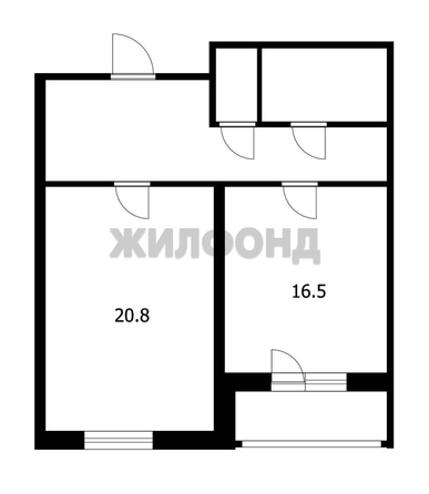 
  Продается 1-комн. квартира 54.2 м². Фото 10.