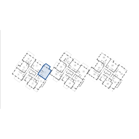 
  Продается 3-комн. квартира 97.66 м², в ЖК Спектр, дом 10. Фото 2.